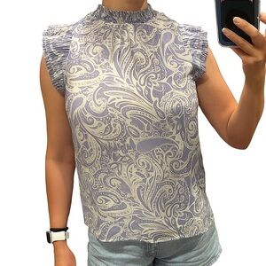 Paisley Print Kids Top